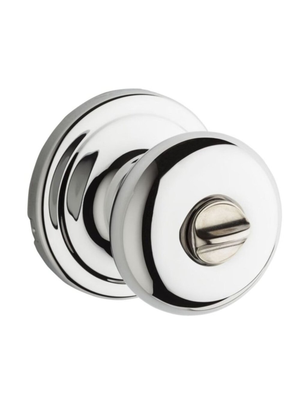 Kwikset 730H 26 RCAL RCS KI GC Hancock Privacy Door Knob  Polished Chrome